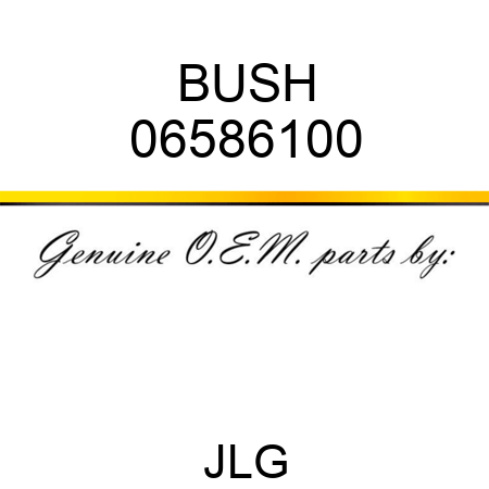 BUSH 06586100