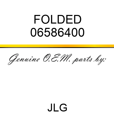 FOLDED 06586400