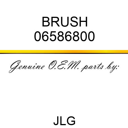 BRUSH 06586800