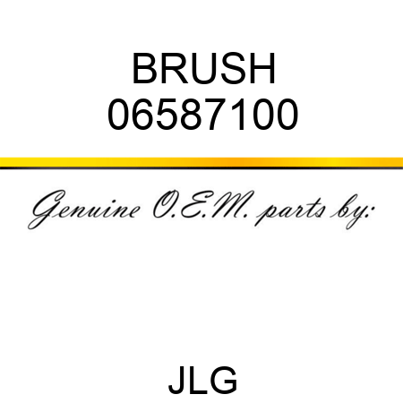 BRUSH 06587100