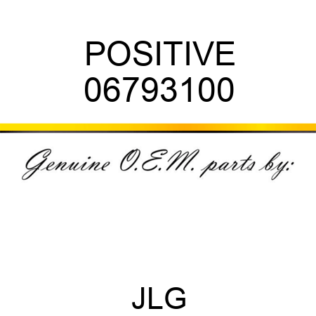 POSITIVE 06793100