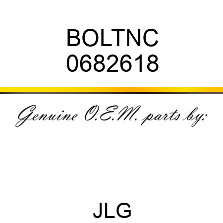 BOLTNC 0682618