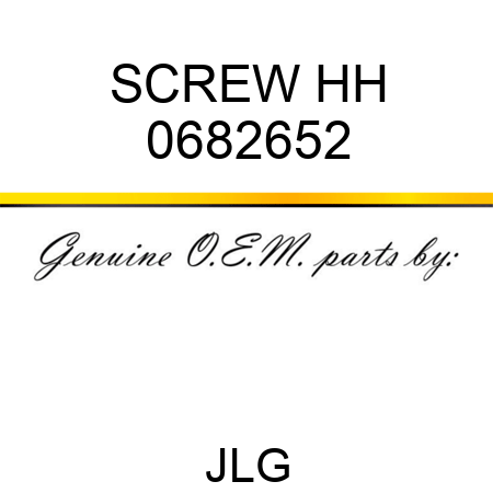 SCREW HH 0682652