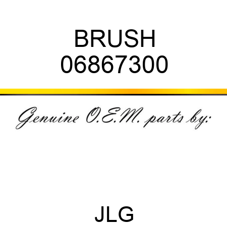 BRUSH 06867300