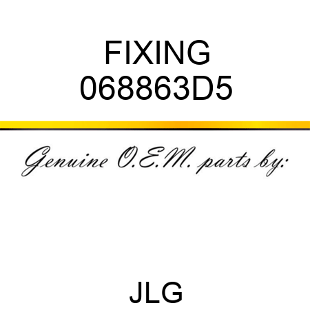 FIXING 068863D5