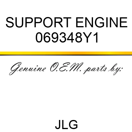 SUPPORT ENGINE 069348Y1