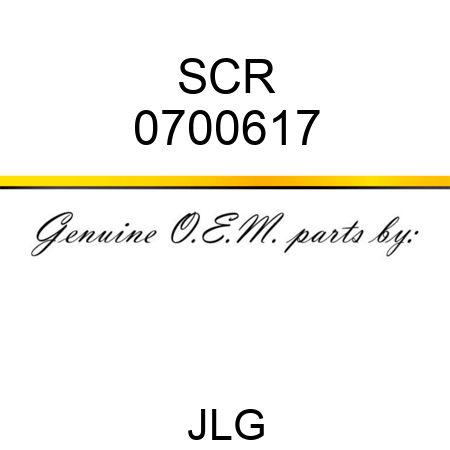 SCR 0700617