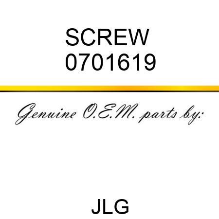 SCREW  0701619