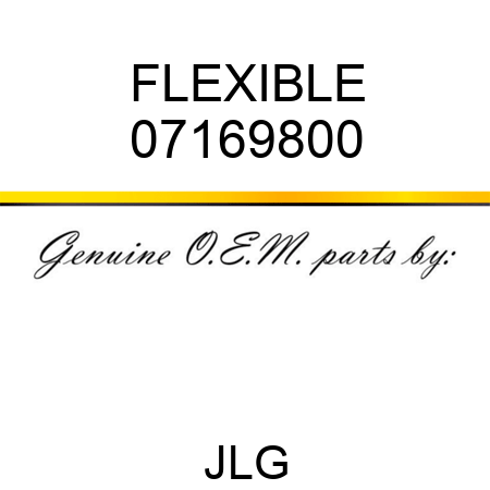 FLEXIBLE 07169800