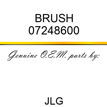 BRUSH 07248600