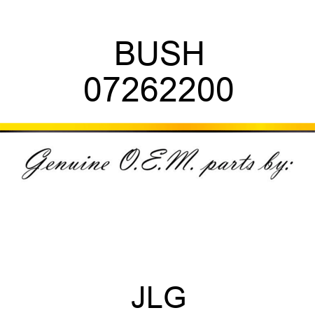 BUSH 07262200