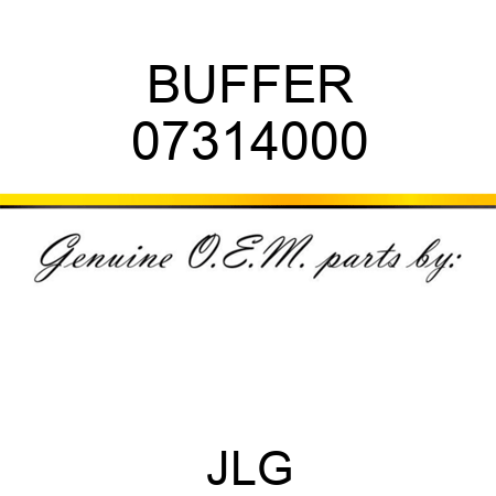 BUFFER 07314000