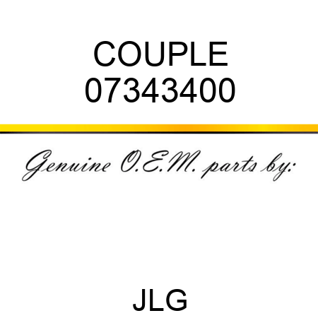 COUPLE 07343400