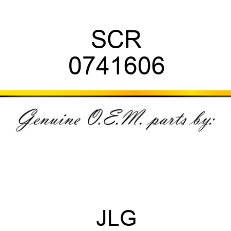 SCR 0741606