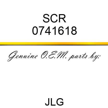 SCR 0741618