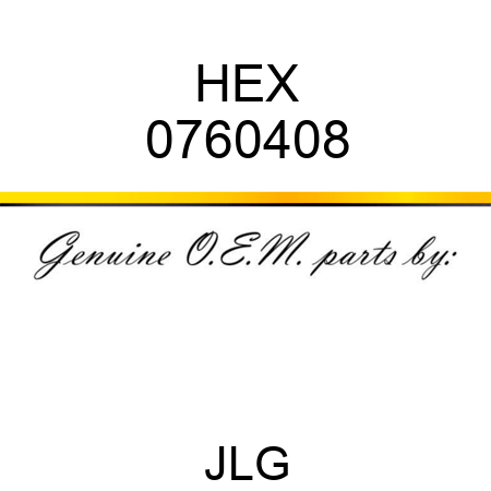 HEX 0760408