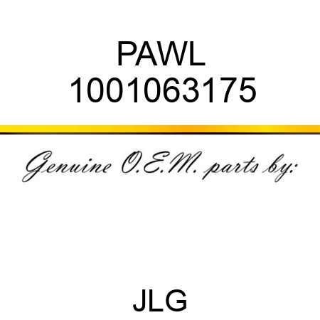 PAWL 1001063175