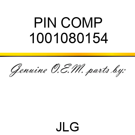 PIN COMP 1001080154