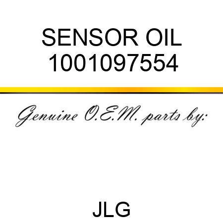 SENSOR OIL 1001097554