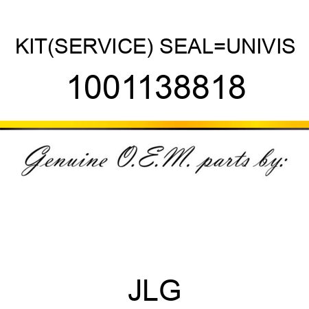 KIT(SERVICE) SEAL_UNIVIS 1001138818