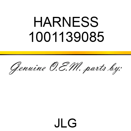 HARNESS 1001139085