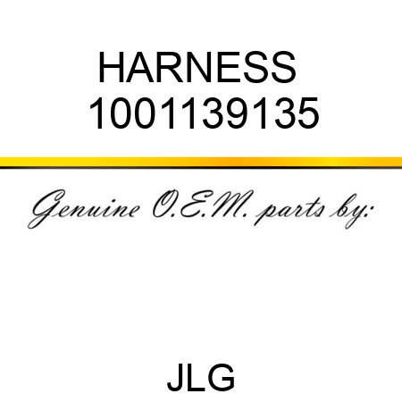 HARNESS  1001139135