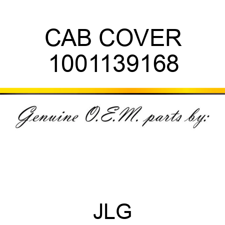 CAB COVER 1001139168