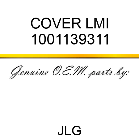 COVER LMI 1001139311