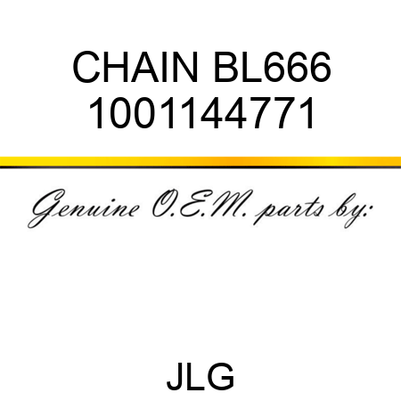 CHAIN BL666 1001144771