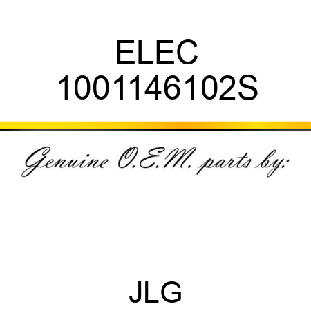 ELEC 1001146102S