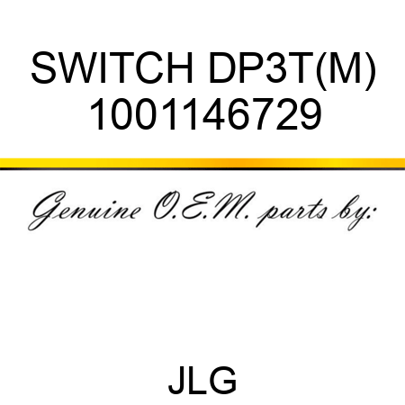 SWITCH DP3T(M) 1001146729