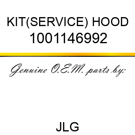 KIT(SERVICE) HOOD 1001146992