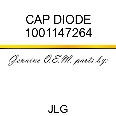 CAP DIODE 1001147264