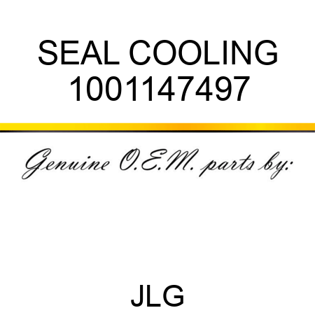 SEAL COOLING 1001147497