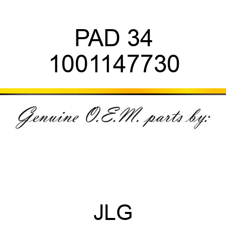 PAD 34 1001147730