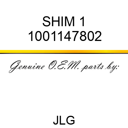 SHIM 1 1001147802