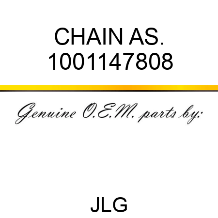 CHAIN AS. 1001147808