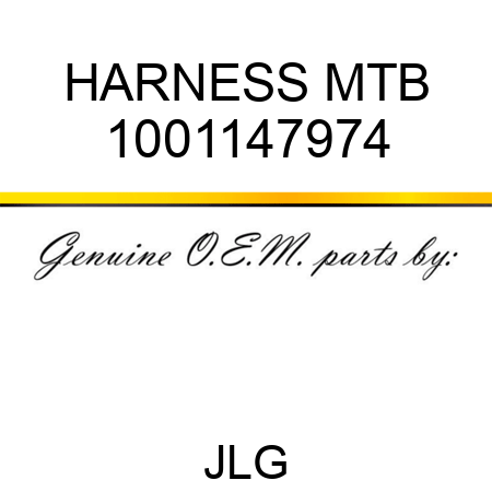 HARNESS MTB 1001147974