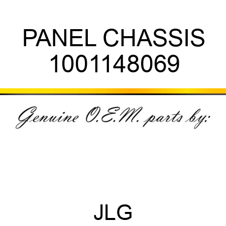 PANEL CHASSIS 1001148069