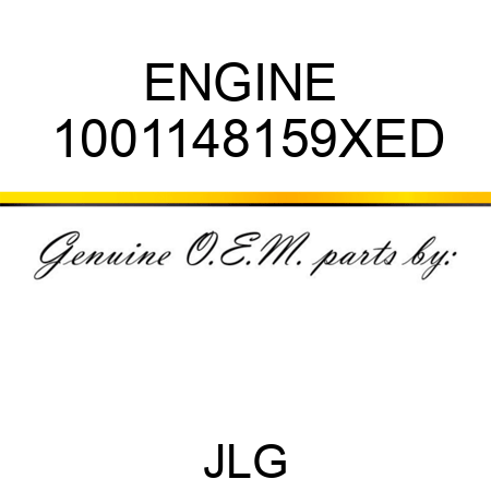 ENGINE  1001148159XED