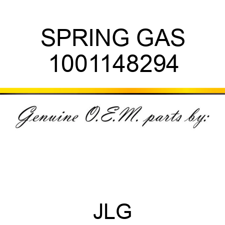SPRING GAS 1001148294