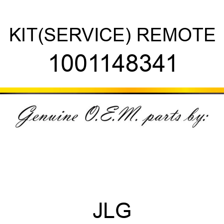 KIT(SERVICE) REMOTE 1001148341