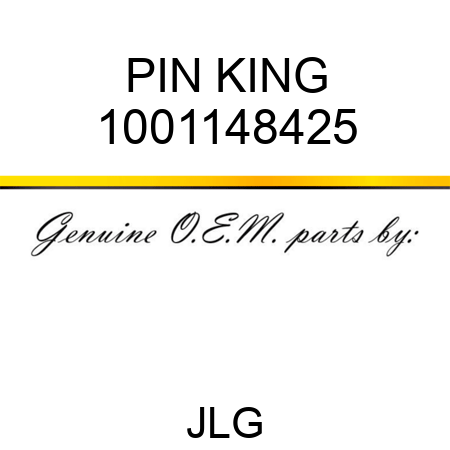 PIN KING 1001148425