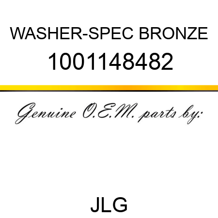 WASHER-SPEC BRONZE 1001148482