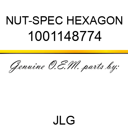 NUT-SPEC HEXAGON 1001148774