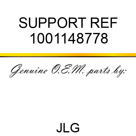SUPPORT REF 1001148778
