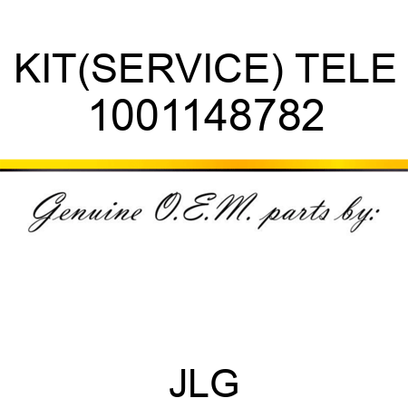 KIT(SERVICE) TELE 1001148782