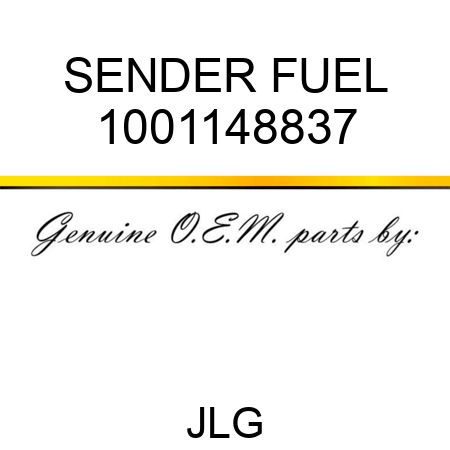 SENDER FUEL 1001148837