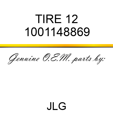 TIRE 12 1001148869