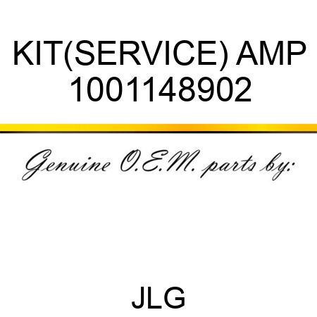 KIT(SERVICE) AMP 1001148902